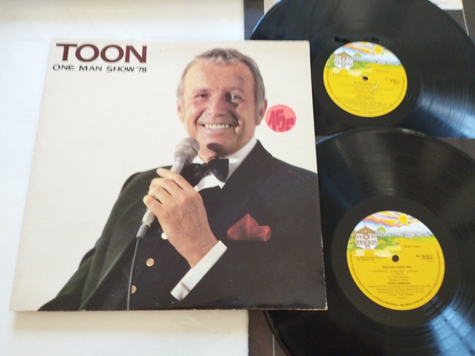 Toon Hermans One Man Show 1978 Bovema Holland - 2 X LP Vinyl 12 " VG/VG