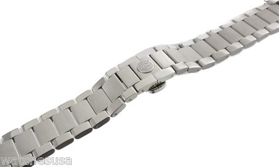 Bracelet De Montre Raymond Weil En Acier Inoxydable Noir - Largeur 19mm - Occasion