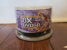 NEW 50pcs RiDATA 8X DVD-R Recordable Blank Media