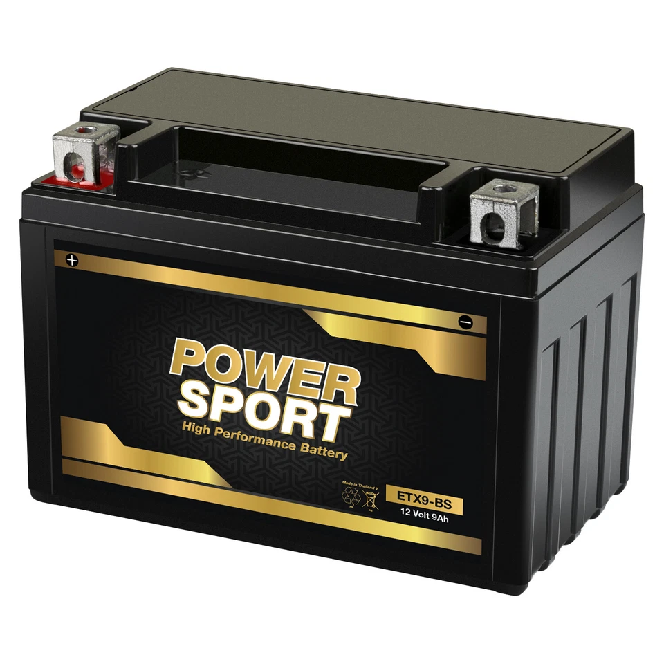 YTX9-BS Replacement Battery for 1993-1999 Honda CBR900R CBR900RR - Image 2 of 4