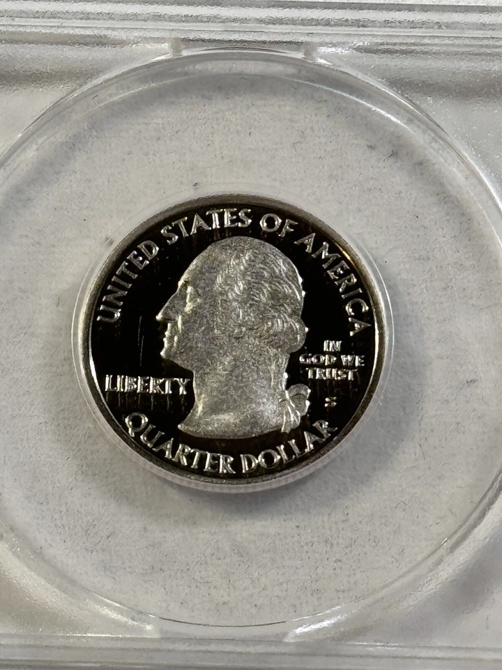 2009-S US Washington Quarter District of Columbia Graded PR 70 DCAM by ANACS - Image 3 of 4