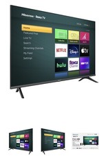 Hisense 40" Class 1080p FHD LED LCD Roku Smart TV H4030F Series 40H4030F1 