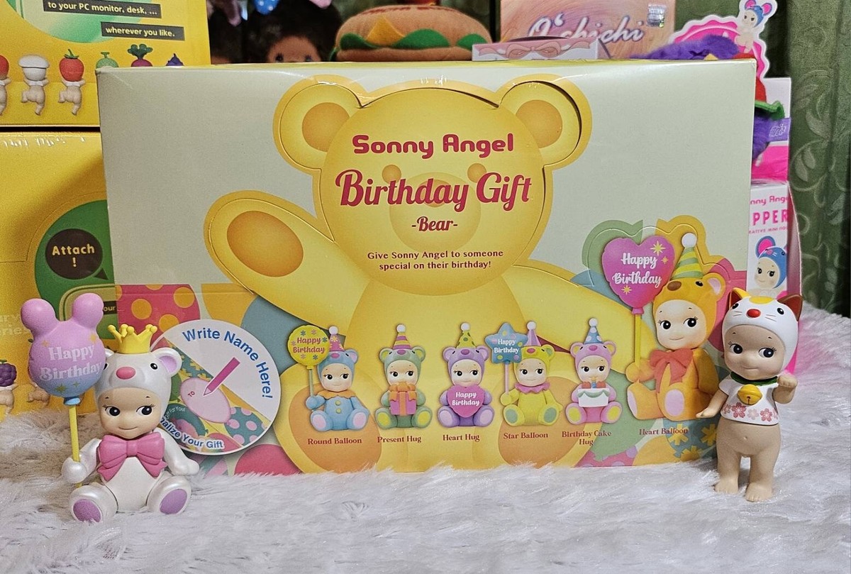 Sonny Angel Birthday Gift Bear Series New In Seal Unopened