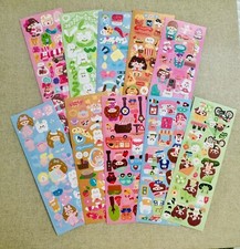 Random Kawaii Sticker Sheet 3 Sheet/order - Random Selection All Different