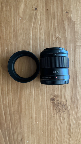 PANASONIC LUMIX G 42.5mm F1.7 ASPH POWER OIS BLACK - Photo 2 sur 5