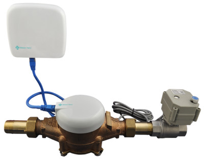 Home Water  Leak Detection System Monitor Alarm Automatic Shutoff Wifi 3/4'' pipe