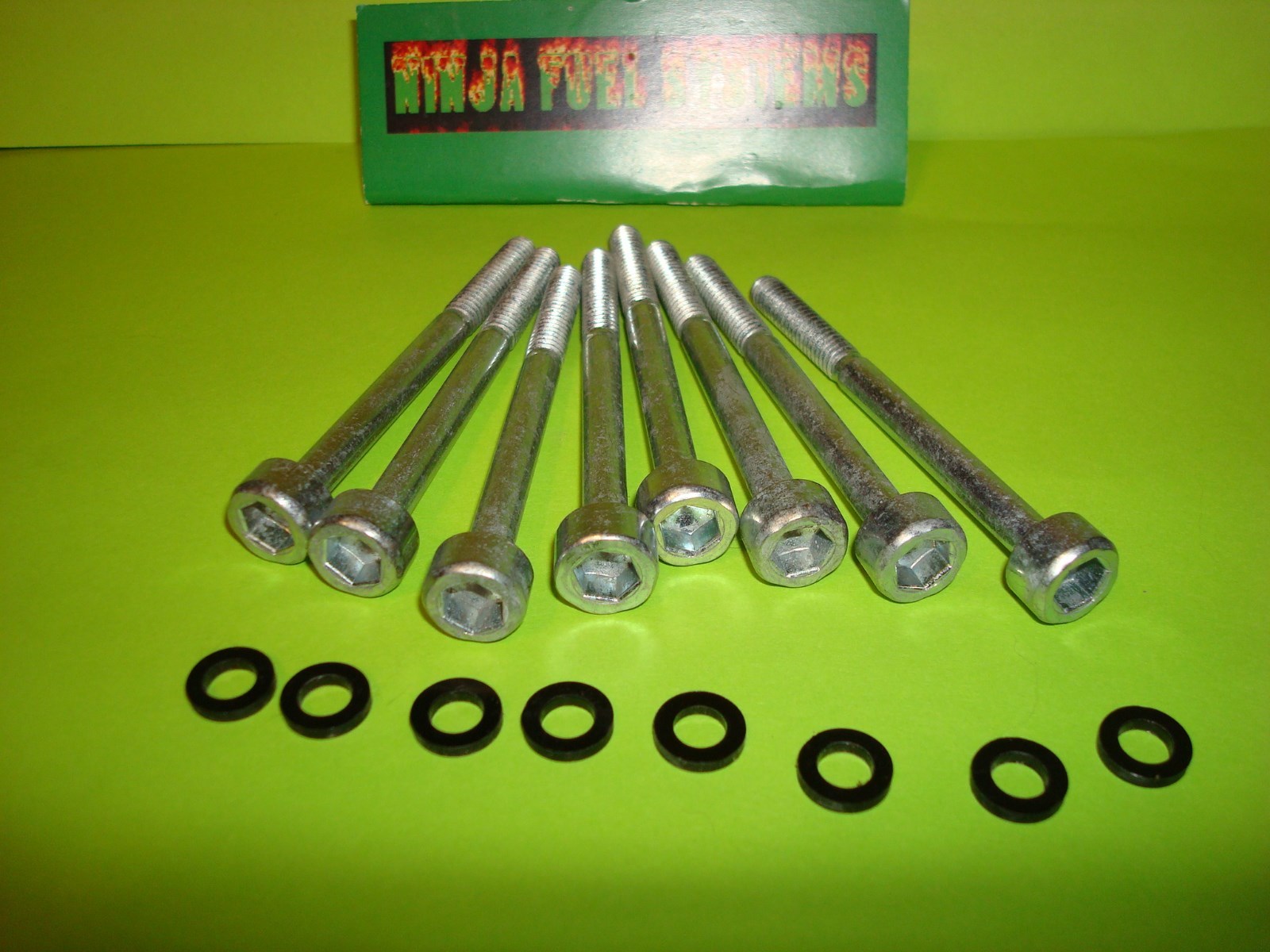 DEMON 4150 4500 CARBURETOR BOWL SCREW 8PK W/NYLON WASHERS 650 750 850 1050 MORE eBay