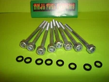 DEMON 4150 4500 CARBURETOR BOWL SCREW 8PK W/NYLON WASHERS 650 750 850 1050 MORE