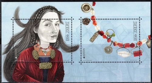 2025 Sweden Archaeological Discoveries Europa CEPT MNH s/s