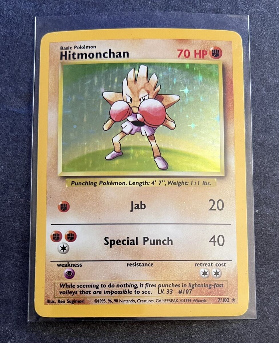 Pokemon Hitmonchan, Hitmonlee & Hitmontop Card Lot - 21 Different