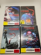 The Strain Complete Series DVD Lot All 4 Season Sets, Ex Library copies Tested