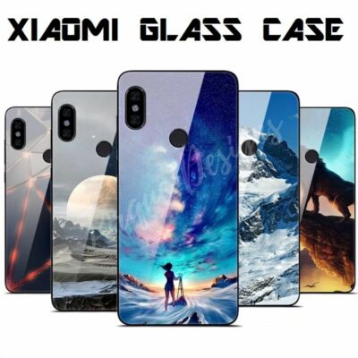 Tempered Glass Case For Xiaomi Redmi Note 9S Pro Lite Mi