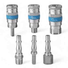 PCL Air Line VERTEX Couplings/Adaptors Hose Tail Fittings Connector BSP