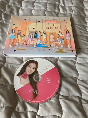 IZONE COLOR*IZ ALBUM CD PLATE ALBUM SET SAKURA WONYOUNG CHAEWON