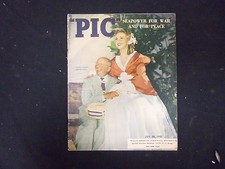 1945 JANUARY 30 PIC MAGAZINE - NICE COVER, PHOTOS, ARTICLES & ADS - ST 3308