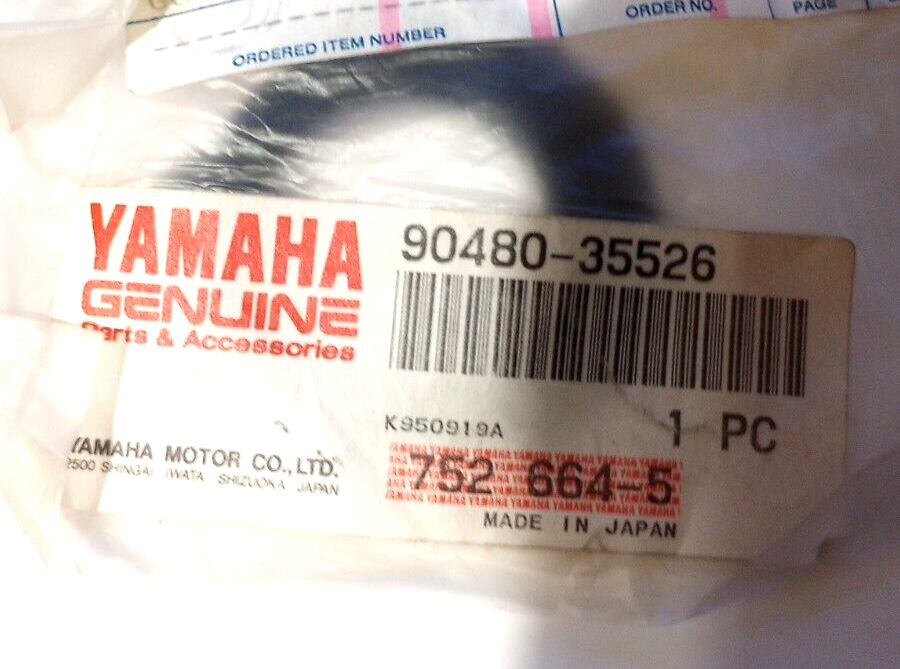 Yamaha FZR750, FZR1000 Grommet NOS 90480-35526 (L-7608) | eBay