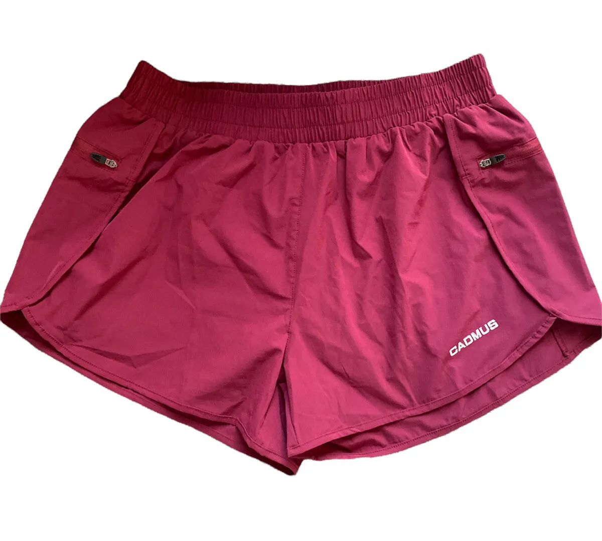 CADMUS 2 in 1 Women's XL Workout Shorts Athletic Gym Running Shorts Phone  pocket