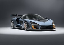 McLaren Senna Super Car Large Poster Wall Art decor Print Size A4 A2 A1 A0   