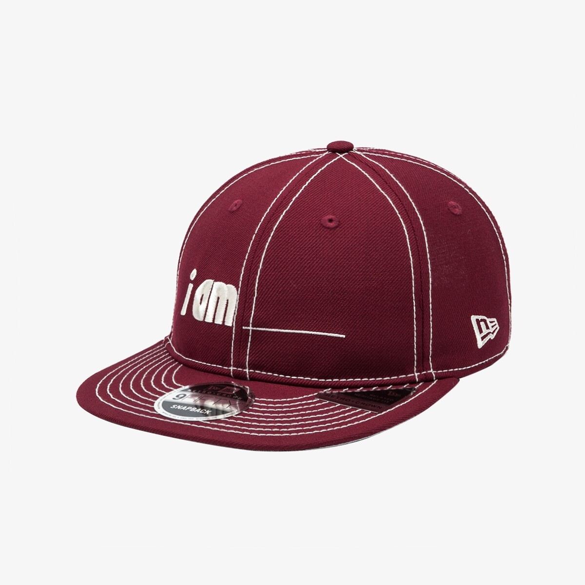 Newera■ARIHARA MIYUKI Retro Crown Wool Snapback■送料込 New Era X Arihara Miyuki Retro Crown Wool Snapback, Cardinal