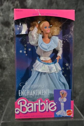 Vintage 1989 Mattel Evening Enchantment Barbie Sears Exclusive w FAST Shipping