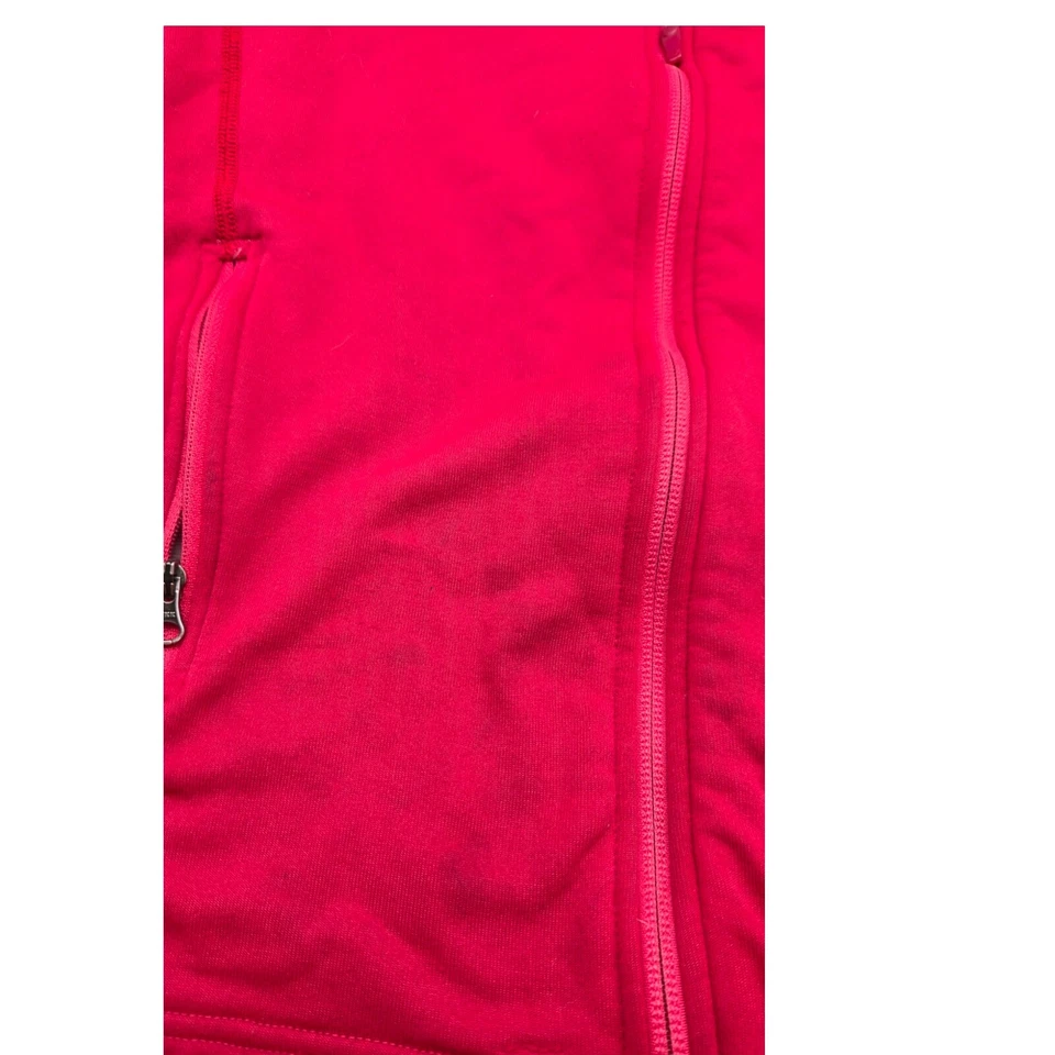 Marmot Jacket Women S Red Stretch Fleece Gorpcore Camping Athleisure Trail 89560 - Image 4 of 4