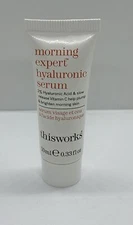NEW This Works  Morning Expert Hyaluronic Serum Travel MINI 10ml/0.33oz Sealed