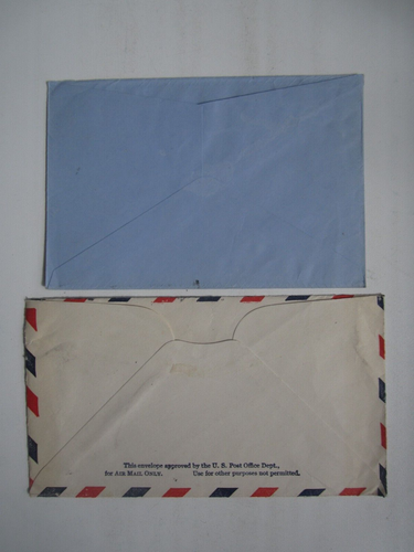 2x 1946 US COVER - Imagen 2 de 2