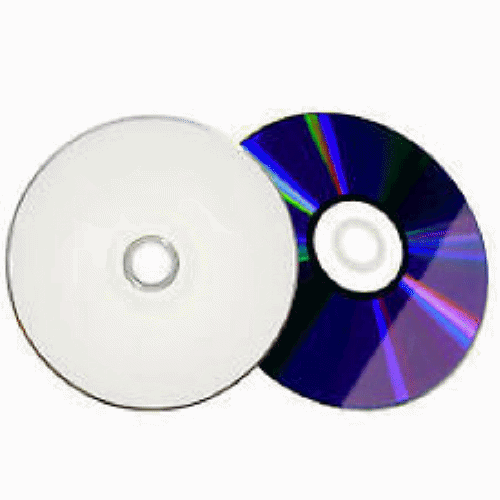 600 16X Blank DVD-R DVDR White Inkjet HUB Printable Disc Media 4.7GB - Picture 1 of 1