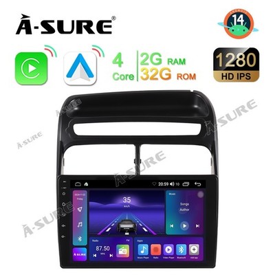 Für Fiat Linea 2007-2012 9'' Autoradio Android 14 GPS NAVI WIFI BT Carplay 2+32GB