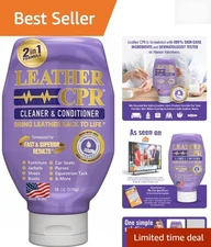 Gentle 18oz Leather Cleaner & Conditioner - Cruelty-Free for All Leather Types