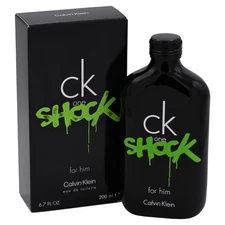 CK One Shock by Calvin Klein for Him 6.7 oz Spray 6.8 EDT NEW in BOX