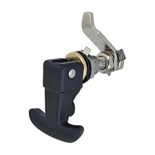 Folding T-Handle Compression Latch Carbon-Steel Lock Heavy-Duty for Toolboxes