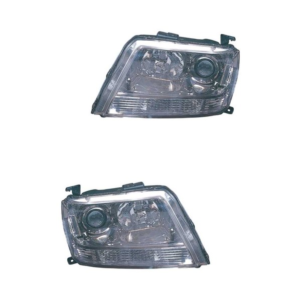 Halogen Scheinwerfer Set Links & Rechts H7/HB3 FüR Suzuki Grand Vitara Ii-image