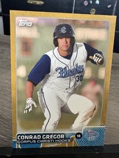 Conrad Gregor 2015 Topps Pro Debut Gold /50