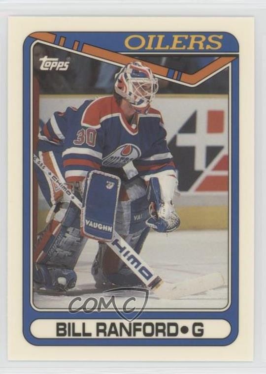 1990-91 Topps Tiffany Bill Ranford #226 1u6