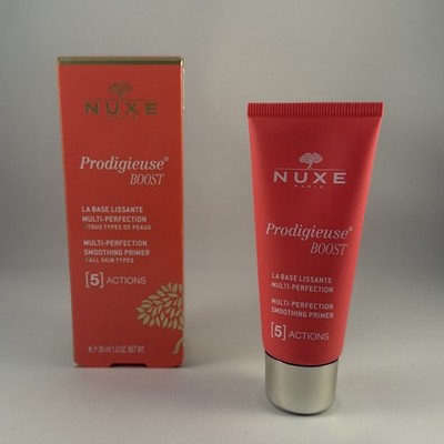 NUXE PRODIGIEUSE BOOST 5-in-1 Smoothing Primer 30 ml NEW IN BOX Non-Tinted