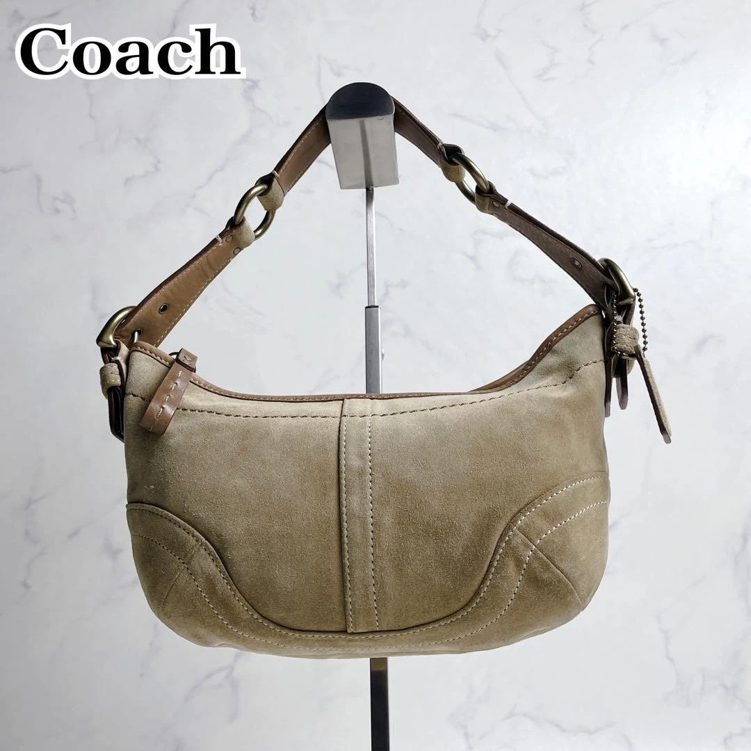 Coach Suede Hobo Bags for Women for sale | eBay