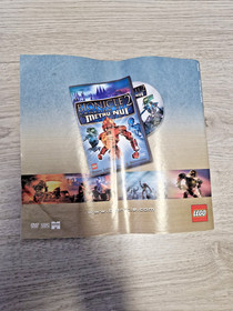 LEGO Bionicle Lhikan Kikanalo 8811 Metru Nui Toa of Fire with Box Instructions