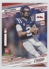 2022 Panini Chronicles Draft Picks Prestige Pink Matt Corral #9 0qi3