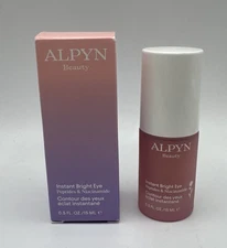 Alpyn Beauty ~ Instant Bright Eye ~ Peptides & Niacinamide ~ .50 Fl Oz / 15mL