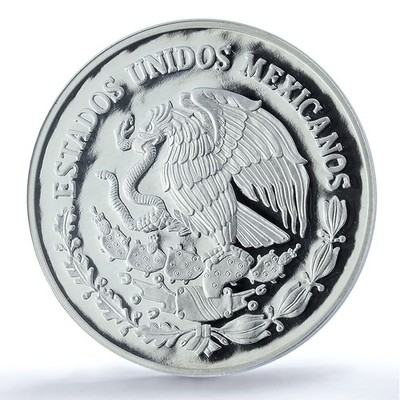 Mexico 10 pesos Michoacan State KM-831 Butterfly PR 69 PCGS silver