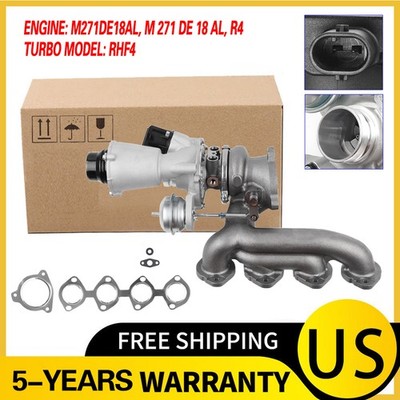 Turbocharger RHF4 Turbo for 2012-15 Mercedes-Benz C250 E250 W212 1.8L 150/204 HP