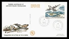DR WHO 1993 FRENCH ANTARCTIC FSAT FDC TERRE ADELIE AIRPORT CACHET 30.00 M70621