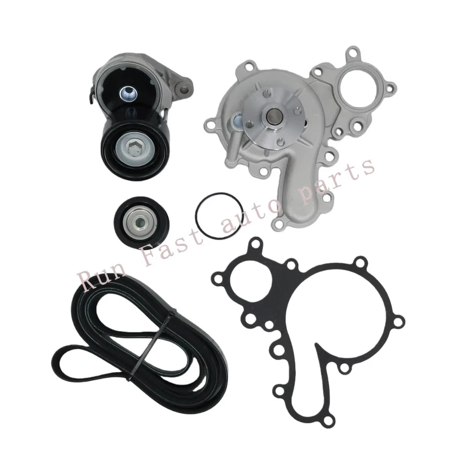 Water Pump Drive Belt Tensioner Pulley Kit For Toyota Land Cruiser 5.7L US Stock — 第 2/4 张图片