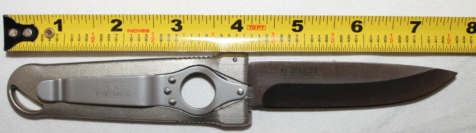 BOKER QUICK FLIP Aluminum Folding Knife w/ Steel Blade - Solingen, Germany - Image 4 of 4