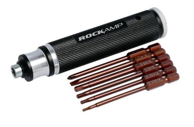 RockAmp - Handle Set with 6 Socket Inserts, Cut and Cross