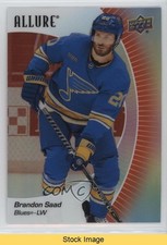 2023-24 Upper Deck Allure Sunrise Brandon Saad #52 READ f6d