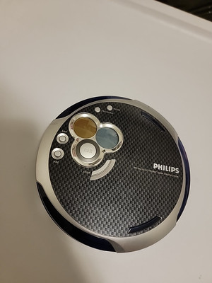 Philips 2004 Discman Navy Blue Gray AX5319/17