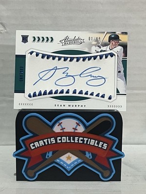 Panini Absolute Baseball Sean Murphy RC Auto SSP 01/99 Braves A s RC
