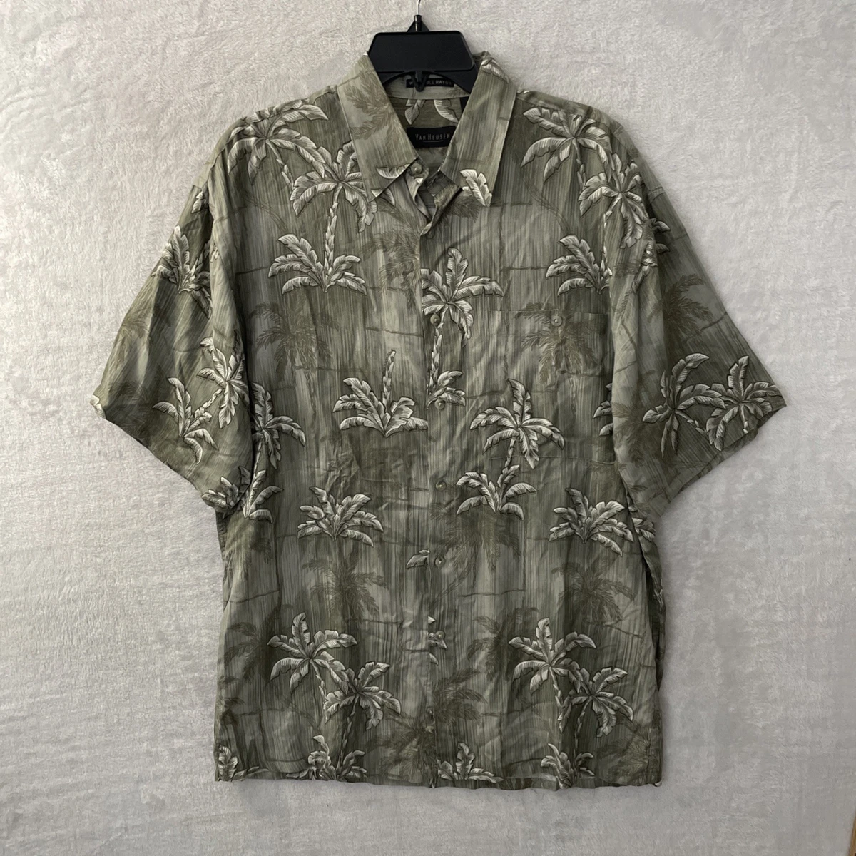Van Heusen Hawaiian Casual Button-Down Shirts for Men for sale | eBay